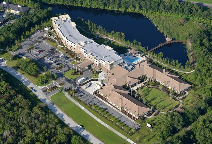 Beautiful birds eye view